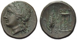 Lucania, Metapontion, Bronze, c. 300-250 BC