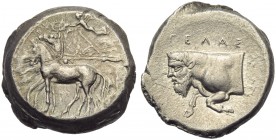 Sicily, Gela, Tetradrachm, c. 420-415 BC
