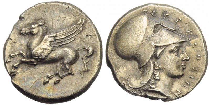 Sicily, Syracuse, Timoleon and Third Democracy (344-317), Stater, c. 344-336 BC;...