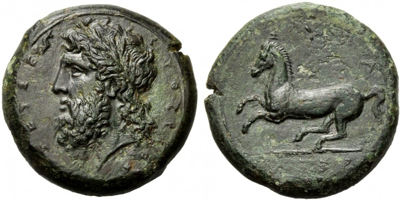 Sicily, Syracuse, Timoleon and Third Democracy (344-317), Dilitron, c. 344-336 B...
