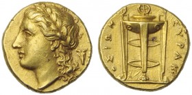 Sicily, Syracuse, Agathokles (317-289), Half Stater, c. 310-304 BC