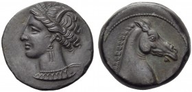 The Carthaginians in the Mediterranean, Carthage, Shekel, c. 300-264 BC