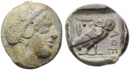 Attica, Athens, Tetradrachm, c. 475-465 BC