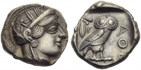Attica, Athens, Tetradrachm, c. 454-404 BC