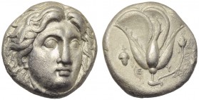 Caria, Rhodes, Didrachm, c. 400-333 BC