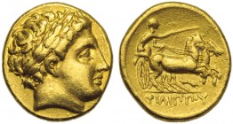 Kings of Macedonia, Philip II (359-336, and posthumous issues), Pella, Stater, c. 323-315 BC