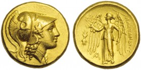 Kings of Macedonia, Alexander III (336-323, and posthumous issues), Aegae, Double stater, c. 336-323 BC
