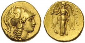 Kings of Macedonia, Alexander III (336-323, and posthumous issues), Salamis, Stater, c. 332-323 BC