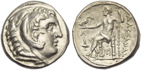 Kings of Macedonia, Alexander III (336-323, and posthumous issues), Amphipolis, Tetradrachm, c. 307-298 BC