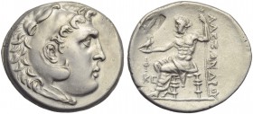 Kings of Macedonia, Alexander III (336-323, and posthumous issues), Perge, Tetradrachm, c. 200-199 BC