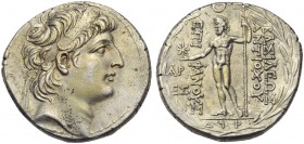 Seleucid kings of Syria, Antiochos VIII Epiphanes Grypus (121-96), Damaskos, Tetradrachm, 119-118 BC