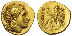 Kings of Thrace, Lysimachos, (323-281, and posthumous issues), Uncertain mint, Stater, post 281 BC