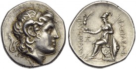 Kings of Thrace, Lysimachos (323-281, and posthumous issues), Uncertain mint, Tetradrachm, post 281 BC