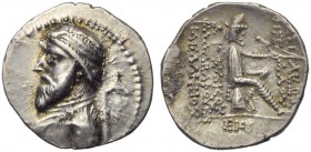 Artabanus III (126-122), Drachm, Ekbatana, 125 BC