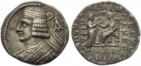 Pacorus II (78-105), Tetradrachm, Seleukeia on the Tigris, AD 78