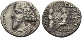 Artabanus III (80-90), Tetradrachm, Seleukeia on the Tigris, AD 80