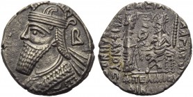 Vologases IV (147-191), Tetradrachm, Seleukeia on the Tigris, November AD 151