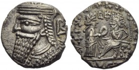 Vologases IV (147-191), Tetradrachm, Seleukeia on the Tigris, February AD 190