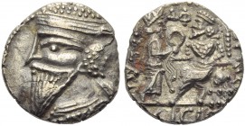 Vologases V (191-208), Tetradrachm, Seleukeia on the Tigris, May AD 192