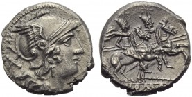 Staff series, Denarius, Sicily, c. 209-208 BC