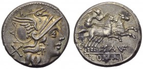 L. Saufeius, Denarius, Rome, 152 BC
