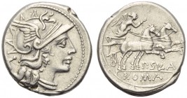 P. Cornelius Sulla, Denarius, Rome, 151 BC