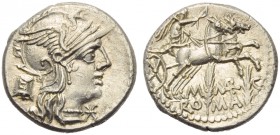 M. Marcius Mn.f., Denarius, Rome, 134 BC