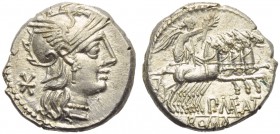 P. Maenius M.f. Antiaticus, Denarius, Rome, 132 BC