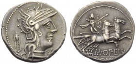 M. Opimius, Denarius, Rome, 131 BC