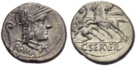 C. Servilius Vatia, Denarius, Rome, 127 BC