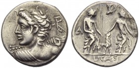 L. Caesius, Denarius, Rome, 112 or 111 BC