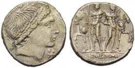 L. Memmius, Denarius, Rome, 109 or 108 BC
