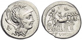 C. Fundanius, Denarius, Rome, 101 BC