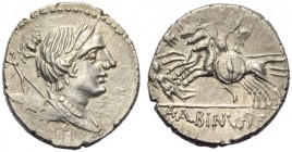 A. Postumius Sp.f. Albinus, Denarius, Rome, 96 BC (?)