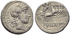 C. Vibius C.f. Pansa, Denarius, Rome, 90 BC
