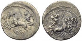 C. Vibius C.f. Pansa, Denarius, Rome, 90 BC