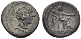 M. Porcius Cato, Quinarius, Rome, 89 BC