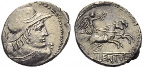 Cn. Cornelius Lentulus Clodianus, Denarius, Rome, 88 BC