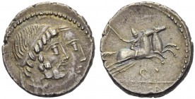 C. Marcius Censorinus, Denarius, Rome, 88 BC