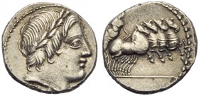 GAR, OGVL, VER series, Denarius, Rome, 86 BC