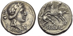 C. Servilius Vatia, Denarius, Rome, 82-80 BC