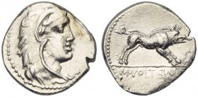 M. Volteius M.f., Denarius, Rome, 78 BC