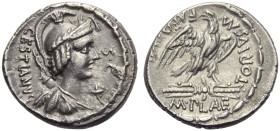 M. Plaetorius M.f. Cestianus, Denarius, Rome, 67 BC