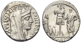 L. Aemilius Lepidus Paullus, Denarius, Rome, 62 BC