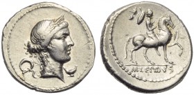 M. Aemilius Lepidus, Denarius, Rome, 61 BC