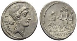 M. Junius Brutus, Denarius, Rome, 54 BC
