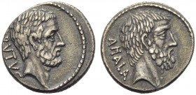 M. Junius Brutus, Denarius, Rome, 54 BC