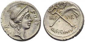 Q. Sicinius, Denarius, Rome, 49 BC