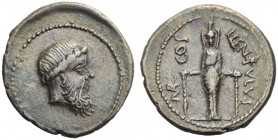L. Cornelius Lentulus and C. Claudius Marcellus, Denarius, Ephesus, 49 BC