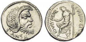 C. Vibius C.f. C.n. Pansa Caetronianus, Denarius, Rome, 48 BC